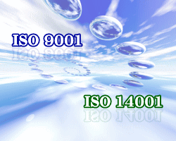 ISO9001・ISO14001の認証